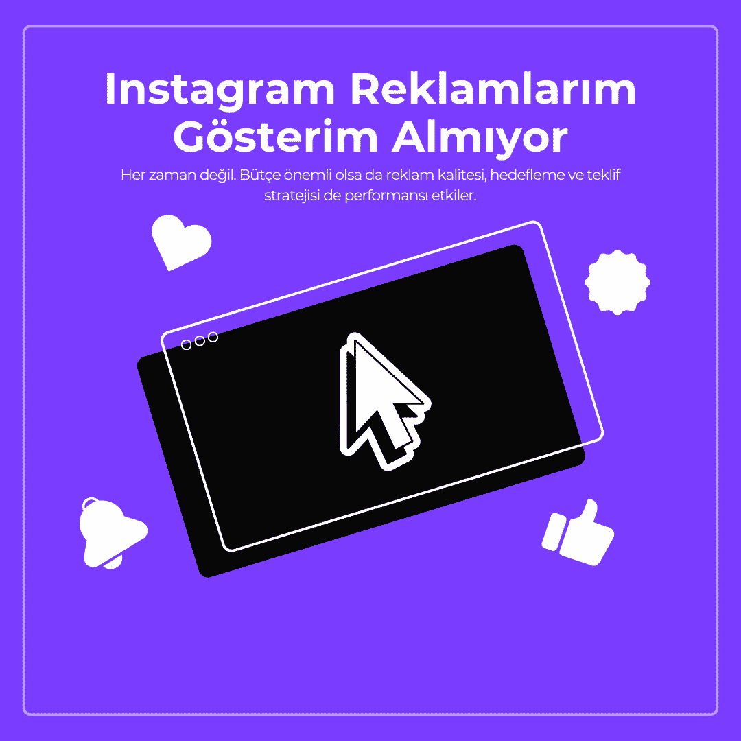 Instagram Reklamlarım Gösterim Almıyor!