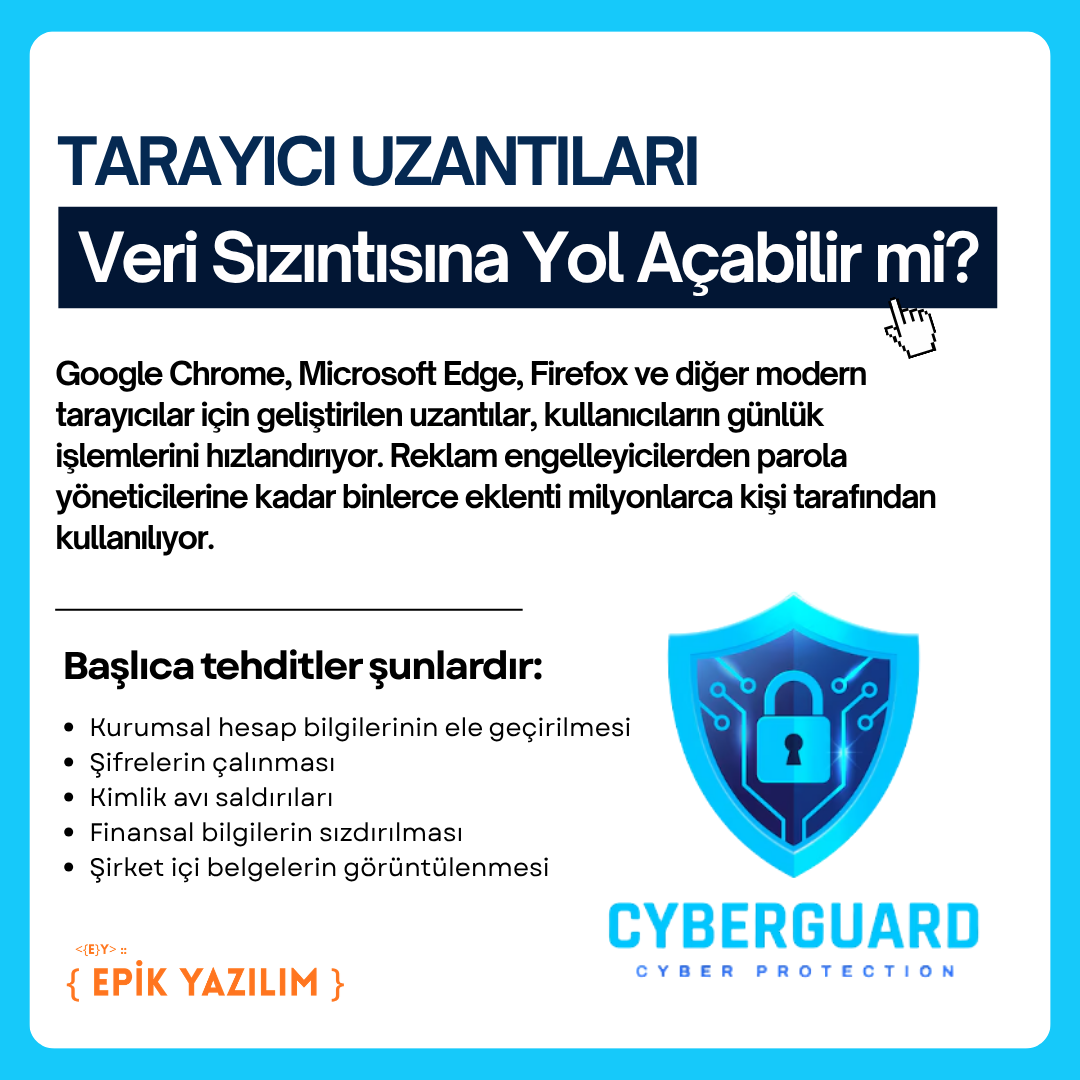 Tarayıcı Uzantıları Veri Sızıntısına Yol Açabilir mi?